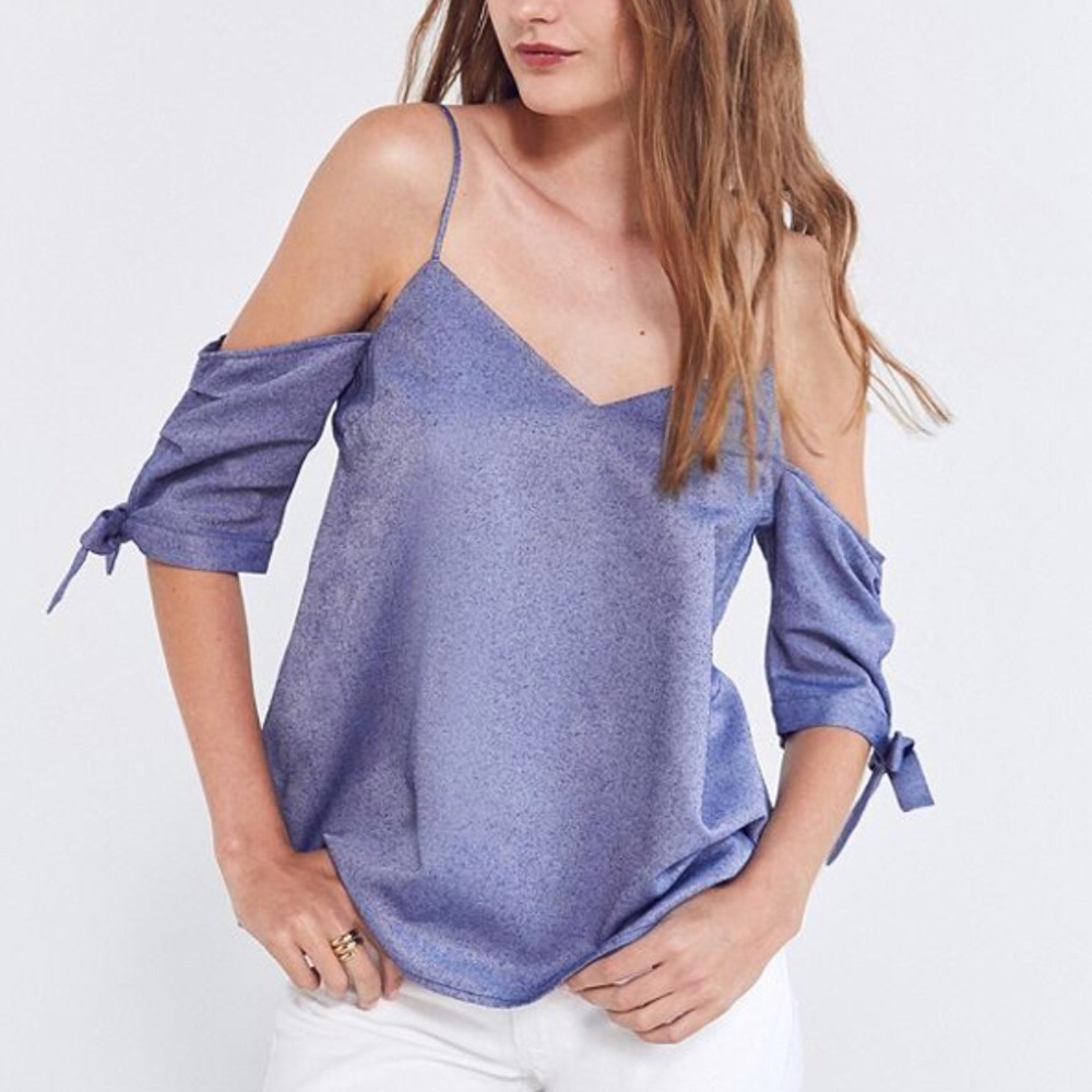 NWT Silence + Noise Chambray Urban Outfitters SZ L